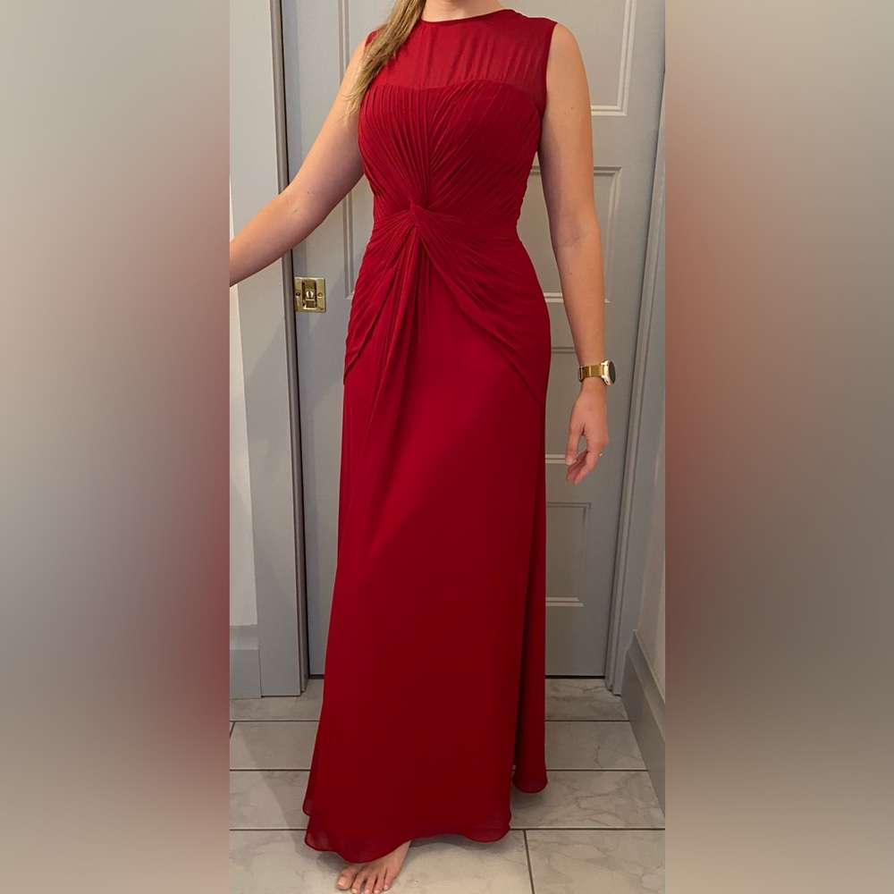 Red Nashville Boutique Bridesmaid Dress